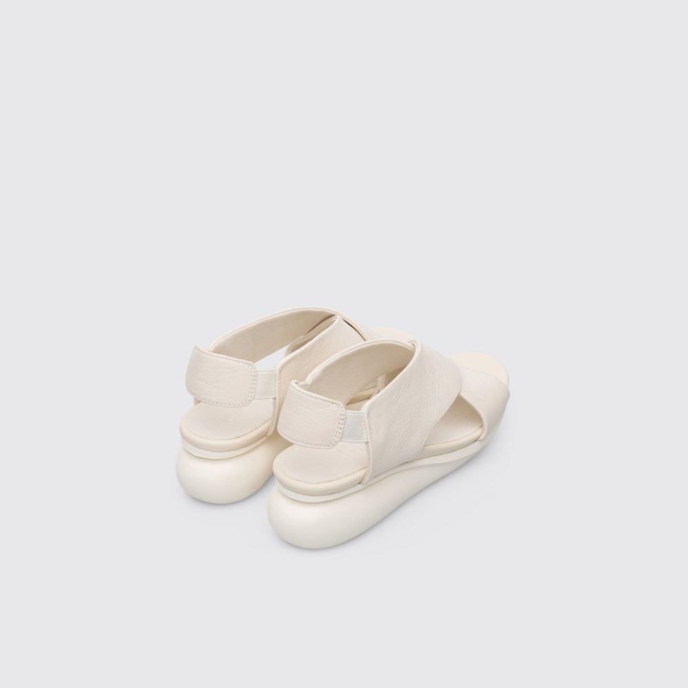 Camper Balloon Kilesandaler Dame Beige | FPAQG-2195