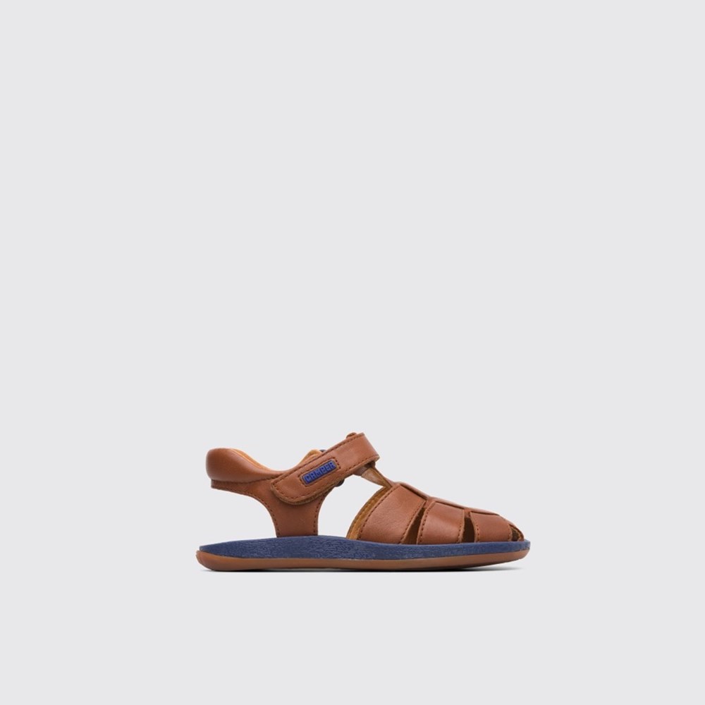 Camper Bicho Sandaler Gutt Brune | OGNVX-7982