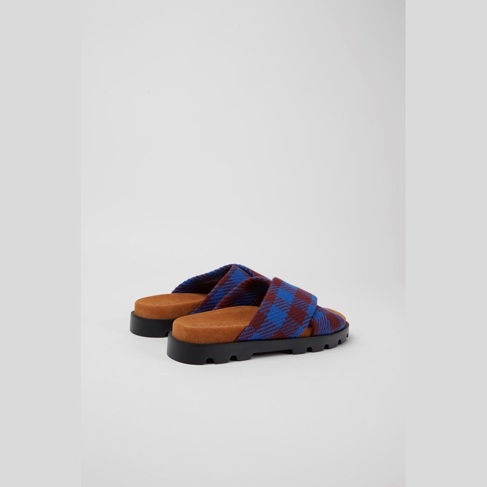 Camper Brutus Flate Sandaler Dame Multicolor | OMHLR-8734