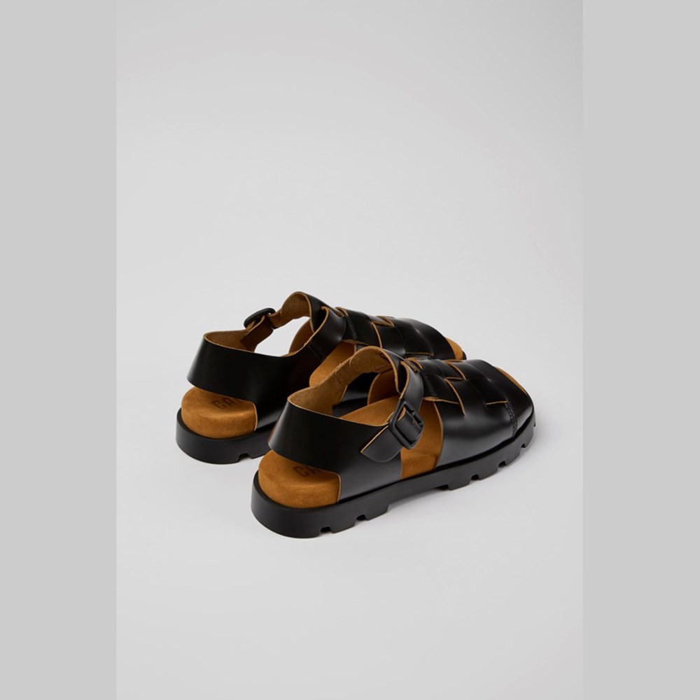 Camper Brutus Sandaler Herre Svarte | JSFVY-4195