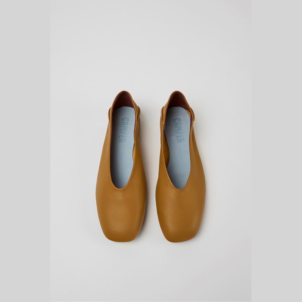 Camper Casi Myra Ballerinasko Dame Brune | LDZGM-2589