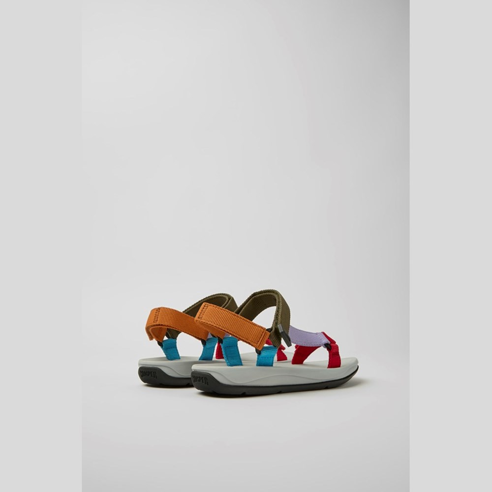 Camper Match Flate Sandaler Dame Multicolor | QEPNZ-3572