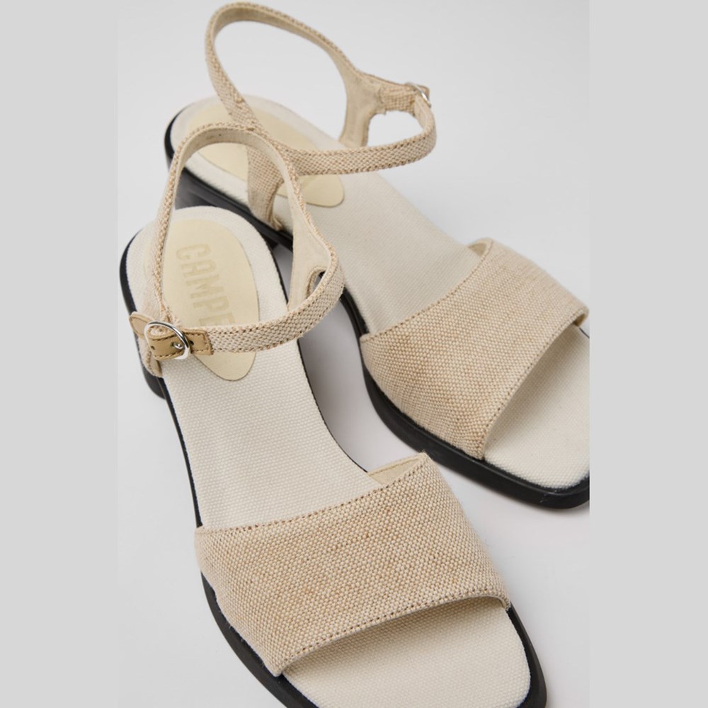 Camper Meda Sandaler med Hæl Dame Beige | GPNBW-0376