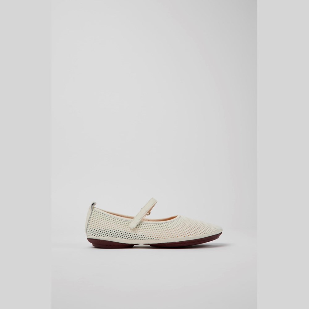 Camper Right Ballerinasko Dame Hvite | AFUOH-0895