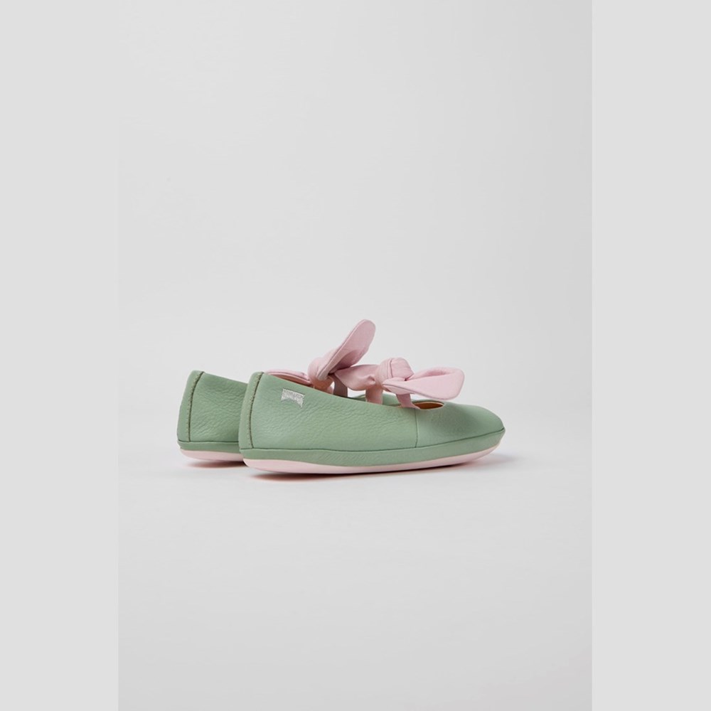 Camper Right Ballerinasko Jente Grønn | WOPYE-7203