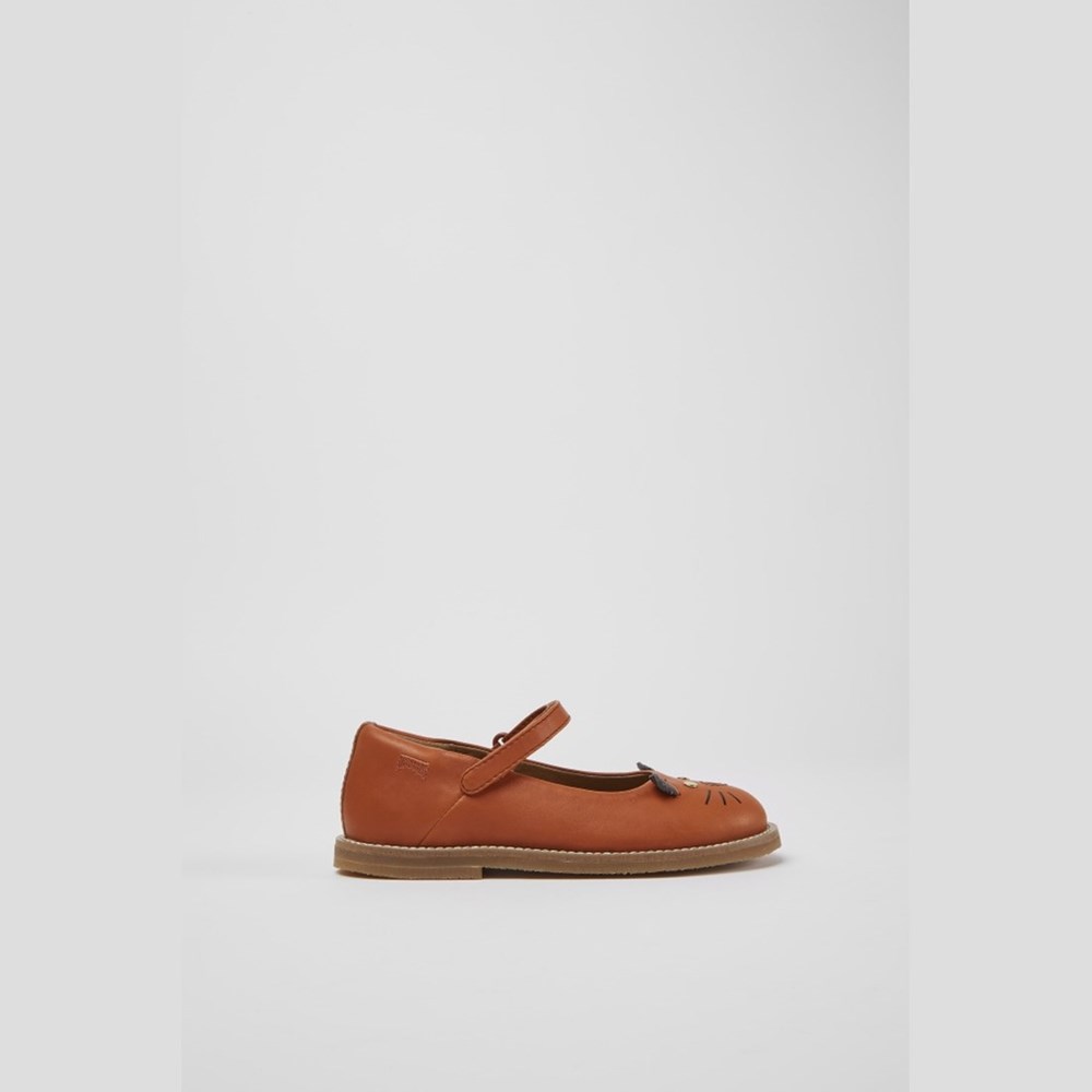 Camper Twins Ballerinasko Jente Brune | DHYFO-3748