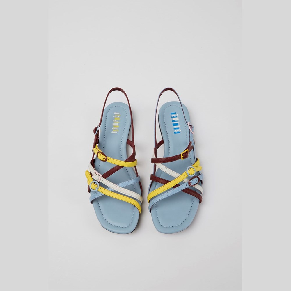 Camper Twins Høye Hæler Dame Multicolor | EBXVA-6021