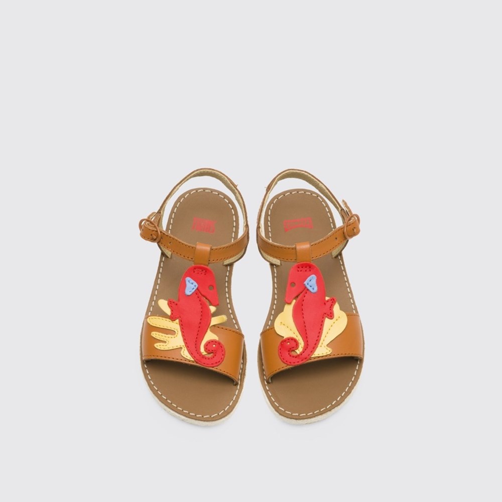 Camper Twins Sandaler Jente Multicolor | KGDLN-2596