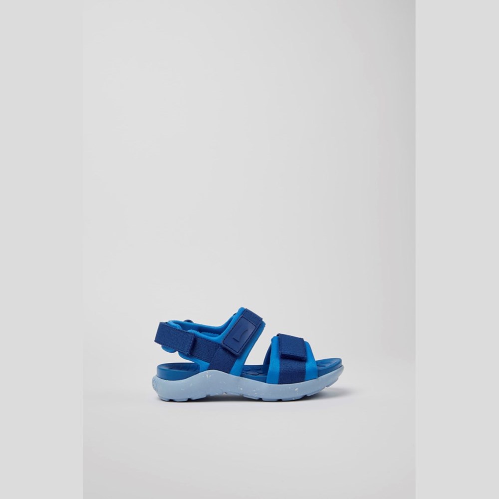 Camper Wous Sandaler Gutt Blå | NMRUF-2498